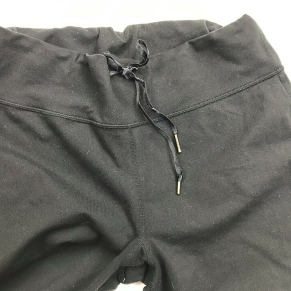 Lululemon‎ Solid Black Cropped Pants Stretch - image 4